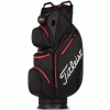 TITLEIST STADRY 14 GOLF CART BAG – BLACK / RED