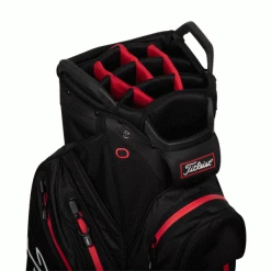 TITLEIST STADRY 14 GOLF CART BAG – BLACK / RED -BALLS Sales Store STADRYCART14 BLACKRED2 600x600 1