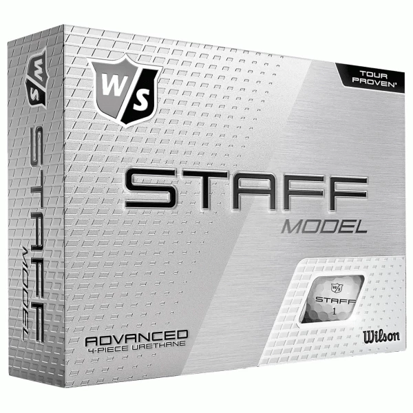 WILSON STAFF MODEL GOLF BALLS – WHITE 1 WILSON STAFF MODEL GOLF BALLS – WHITE