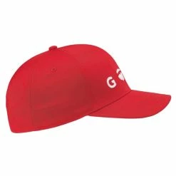 TAYLORMADE GOLF LOGO CAP – RED -BALLS Sales Store TM22ACC TD662 N7883501 LS Adjustable Golf Logo Red RGH v1 600x600 1