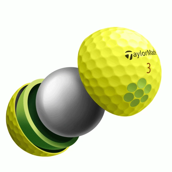 TAYLORMADE TOUR RESPONSE GOLF BALLS β YELLOW 5 TAYLORMADE TOUR RESPONSE GOLF BALLS β YELLOW - Image 5