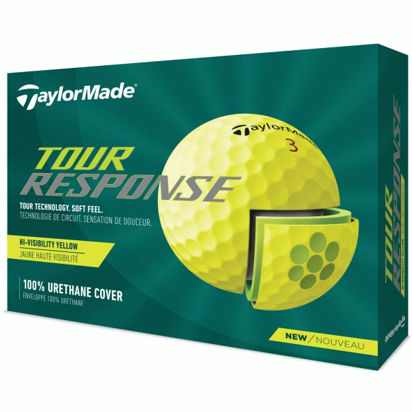 TAYLORMADE TOUR RESPONSE GOLF BALLS β YELLOW 1 TAYLORMADE TOUR RESPONSE GOLF BALLS β YELLOW