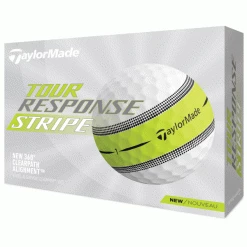 TAYLORMADE TOUR RESPONSE STRIPE GOLF BALLS – GREEN / PREORDER LATE MARCH