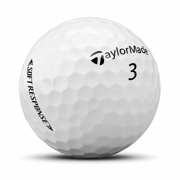 TAYLORMADE SOFT RESPONSE GOLF BALLS – WHITE 3 TAYLORMADE SOFT RESPONSE GOLF BALLS – WHITE - Image 3
