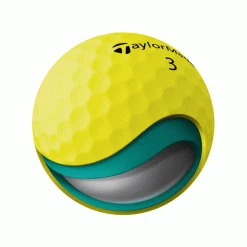 TAYLORMADE SOFT RESPONSE GOLF BALLS – YELLOW -BALLS Sales Store TM22BAL TA509 N7640801 Soft Response Yellow No3 TCH01 v1 600x600 1