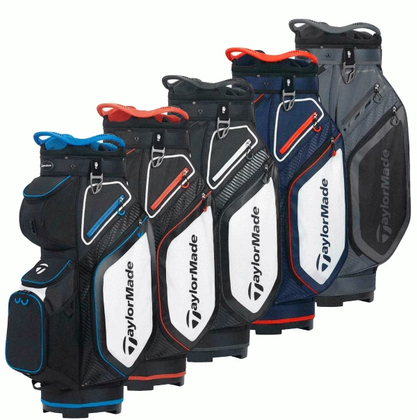TAYLORMADE PRO SERIES 8.0 GOLF CART BAG – BLACK / WHITE / RED 3 TAYLORMADE PRO SERIES 8.0 GOLF CART BAG – BLACK / WHITE / RED - Image 3