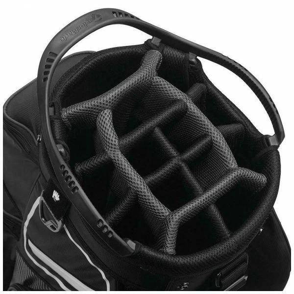 TAYLORMADE PRO SERIES 8.0 GOLF CART BAG – BLACK / WHITE / BLUE 2 TAYLORMADE PRO SERIES 8.0 GOLF CART BAG – BLACK / WHITE / BLUE - Image 2