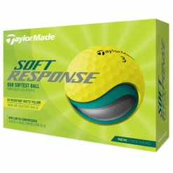 TAYLORMADE SOFT RESPONSE GOLF BALLS – YELLOW