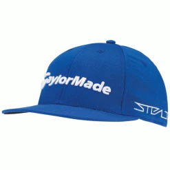 TAYLORMADE TOUR FLAT BILL STEALTH2 GOLF CAP – BLUE