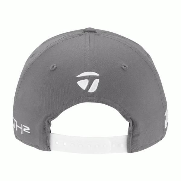 TAYLORMADE TOUR FLAT BILL STEALTH2 GOLF CAP – CHARCOAL 6 TAYLORMADE TOUR FLAT BILL STEALTH2 GOLF CAP – CHARCOAL - Image 6