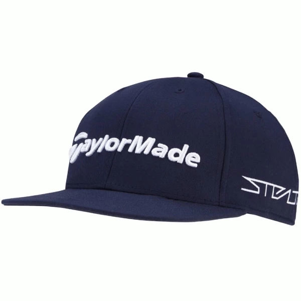 TAYLORMADE TOUR FLAT BILL STEALTH2 GOLF CAP – NAVY 1 TAYLORMADE TOUR FLAT BILL STEALTH2 GOLF CAP – NAVY