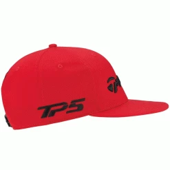 TAYLORMADE TOUR FLAT BILL STEALTH2 GOLF CAP – RED -BALLS Sales Store TOURFLATBILL RED5 600x600 1