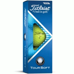 TITLEIST TOUR SOFT GOLF BALLS – YELLOW -BALLS Sales Store TOURSOFT YELLOW2 600x600 1