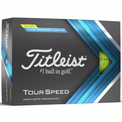 TITLEIST TOUR SPEED GOLF BALLS β YELLOW