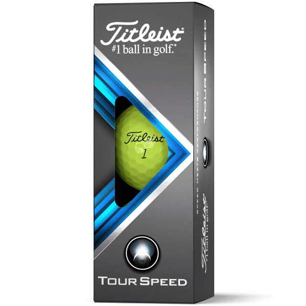 TITLEIST TOUR SPEED GOLF BALLS – YELLOW 5 TITLEIST TOUR SPEED GOLF BALLS – YELLOW - Image 5