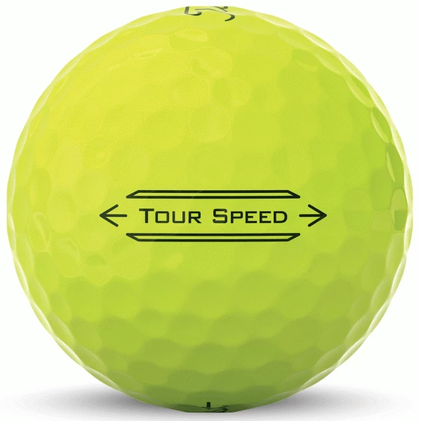 TITLEIST TOUR SPEED GOLF BALLS – YELLOW 4 TITLEIST TOUR SPEED GOLF BALLS – YELLOW - Image 4