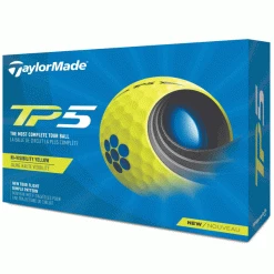 TAYLORMADE TP5 GOLF BALLS – YELLOW