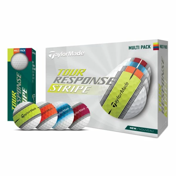 TAYLORMADE 2023 TOUR RESPONSE STRIPE GOLF BALLS – MULTICOLOUR 3 TAYLORMADE 2023 TOUR RESPONSE STRIPE GOLF BALLS – MULTICOLOUR - Image 3