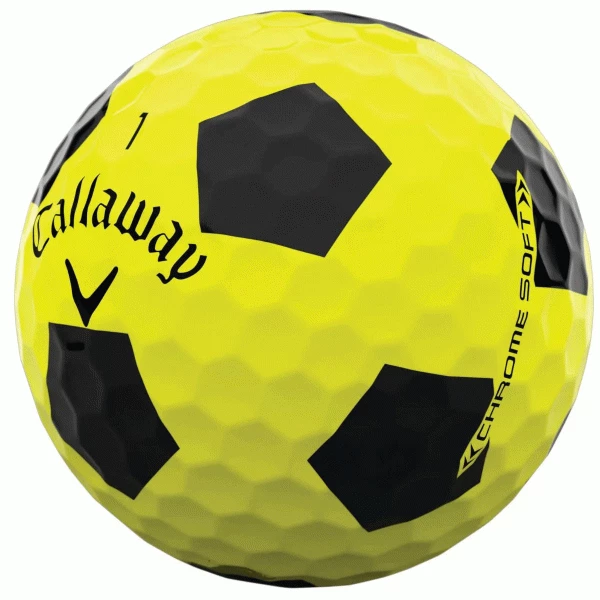 CALLAWAY 2023 CHROME SOFT TRUVIS GOLF BALLS – YELLOW 3 CALLAWAY 2023 CHROME SOFT TRUVIS GOLF BALLS – YELLOW - Image 3