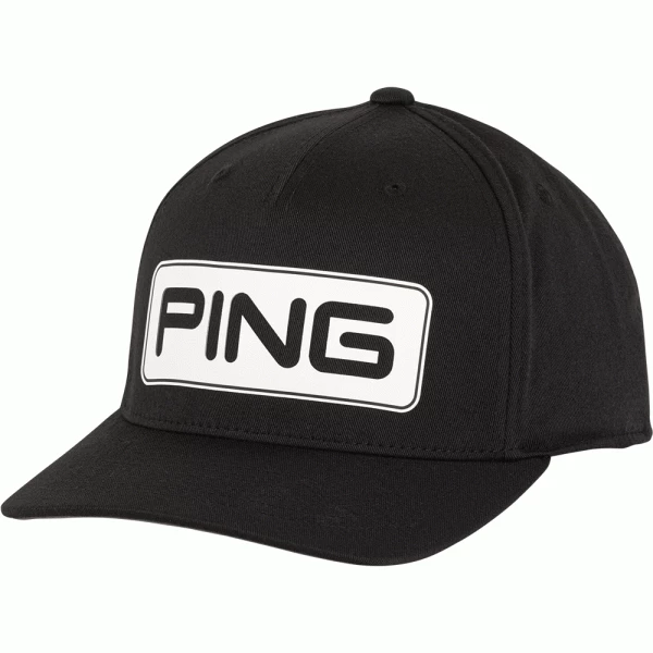 PING TOUR CLASSIC GOLF CAP – BLACK 1 PING TOUR CLASSIC GOLF CAP – BLACK