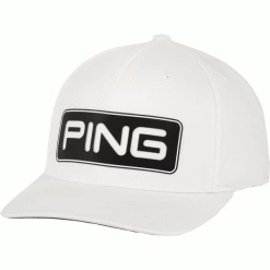 PING TOUR CLASSIC GOLF CAP – WHITE