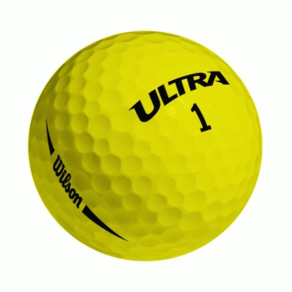 WILSON ULTRA GOLF BALLS – 15 BALL PACK / YELLOW 2 WILSON ULTRA GOLF BALLS – 15 BALL PACK / YELLOW - Image 2
