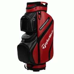 TAYLORMADE DELUXE GOLF CART TROLLEY BAG – RED / BLACK