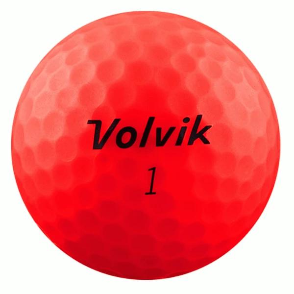 VOLVIK VIMAT SOFT GOLF BALLS – RED 2 VOLVIK VIMAT SOFT GOLF BALLS – RED - Image 2