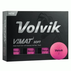 VOLVIK VIMAT SOFT GOLF BALLS β PINK