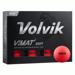 VOLVIK VIMAT SOFT GOLF BALLS β RED