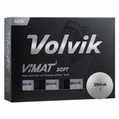 VOLVIK VIMAT SOFT GOLF BALLS – WHITE