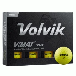 VOLVIK VIMAT SOFT GOLF BALLS – YELLOW