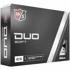 WILSON DUO SOFT GOLF BALLS – WHITE