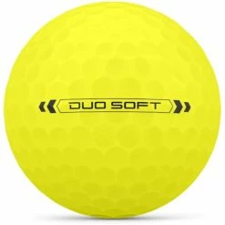 WILSON DUO SOFT GOLF BALLS – YELLOW 6 WILSON DUO SOFT GOLF BALLS – YELLOW -BALLS Sales Store WILSON DUOSOFT YELLOW BALL SIDE 600x600 1