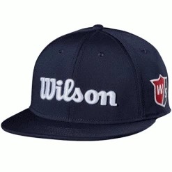 WILSON TOUR FLAT BRIM SnapX™ ADJUSTABLE GOLF CAP – NAVY
