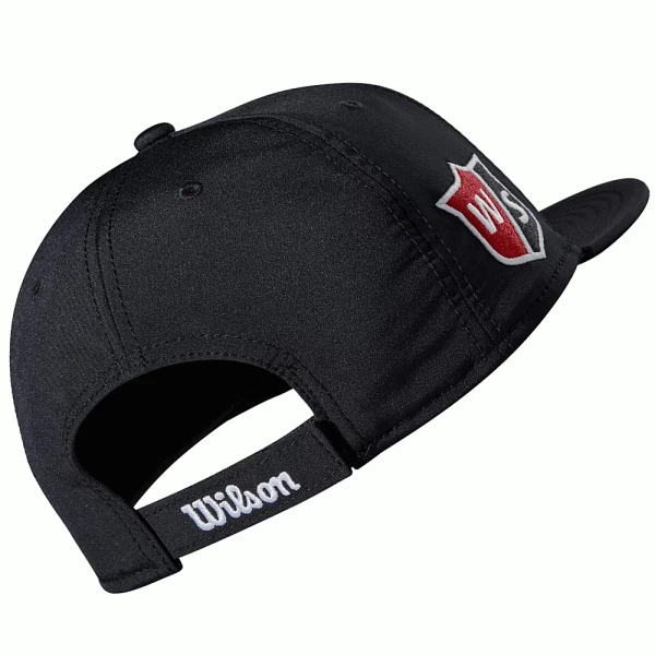 WILSON TOUR FLAT BRIM SnapX™ ADJUSTABLE GOLF CAP – NAVY 2 WILSON TOUR FLAT BRIM SnapX™ ADJUSTABLE GOLF CAP – NAVY - Image 2