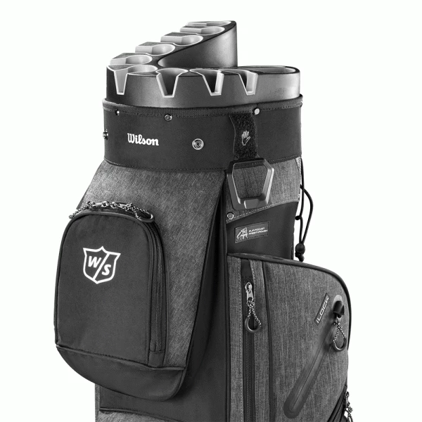 WILSON STAFF 2023 I-LOCK DRY GOLF CART BAG – BLACK / SILVER 3 WILSON STAFF 2023 I-LOCK DRY GOLF CART BAG – BLACK / SILVER - Image 3