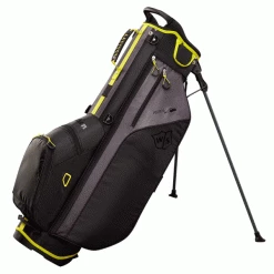 WILSON STAFF FEATHER GOLF STAND CARRY BAG β BLACK / CITRON
