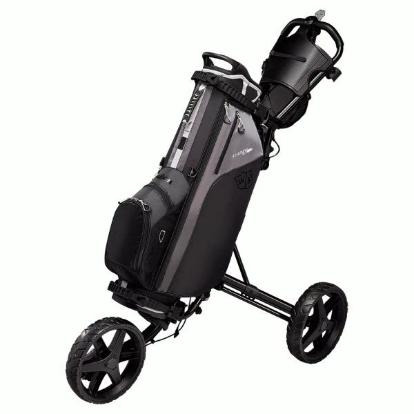 WILSON STAFF FEATHER GOLF STAND CARRY BAG – NAVY / LIGHT BLUE 4 WILSON STAFF FEATHER GOLF STAND CARRY BAG – NAVY / LIGHT BLUE - Image 4