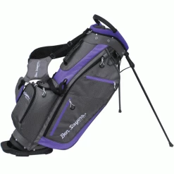 BEN SAYERS XF LITE STAND BAG – GREY / PURPLE