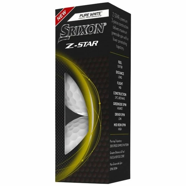 SRIXON 2023 Z-STAR 8 GOLF BALLS – WHITE 2 SRIXON 2023 Z-STAR 8 GOLF BALLS – WHITE - Image 2