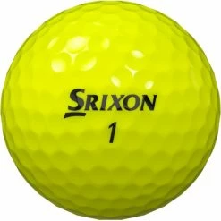 SRIXON 2023 Z-STAR 8 GOLF BALLS – YELLOW -BALLS Sales Store ZSTAR8TYL 4 600x600 1