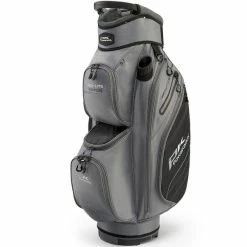 POWAKADDY DLX LITE GOLF CART BAG – GUN METAL / BLACK