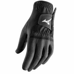 MIZUNO COMP ALL WEATHER GOLF GLOVE – BLACK
