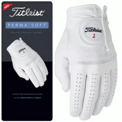 TITLEIST PERMASOFT LEATHER GOLF GLOVE 5 TITLEIST PERMASOFT LEATHER GOLF GLOVE -BALLS Sales Store perma3 600x600 1