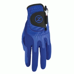ZERO FRICTION ONE SIZE FITS ALL ELITE CABRETTA GOLF GLOVE – BLUE