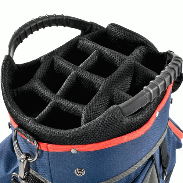 MASTERS 9 SERIES GOLF CART TROLLEY BAG – BLACK 2 MASTERS 9 SERIES GOLF CART TROLLEY BAG – BLACK - Image 2