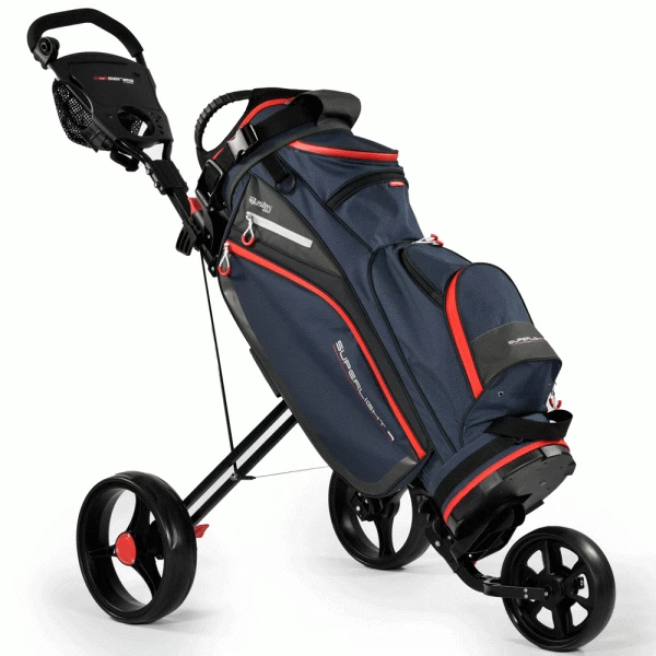 MASTERS 9 SERIES GOLF CART TROLLEY BAG – BLACK 3 MASTERS 9 SERIES GOLF CART TROLLEY BAG – BLACK - Image 3