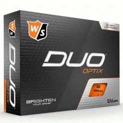 WILSON STAFF DUO OPTIX GOLF BALLS – ORANGE