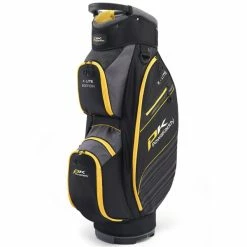 POWAKADDY X LITE GOLF CART BAG β BLACK / YELLOW